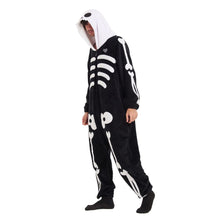 Load image into Gallery viewer, Snuggs Blanket Onesie Skeleton
