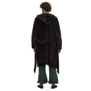 Snuggs Blanket Robe Black