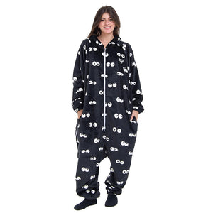 Snuggs Blanket Onesie Black Eyes