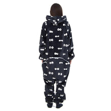 Load image into Gallery viewer, Snuggs Blanket Onesie Black Eyes

