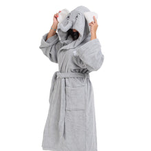 Load image into Gallery viewer, Snuggs Animal Bathrobe Elephant
