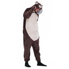 Load image into Gallery viewer, Snuggs Blanket Animal Onesie Bear
