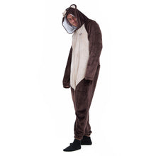 Load image into Gallery viewer, Snuggs Blanket Animal Onesie Bear
