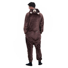 Load image into Gallery viewer, Snuggs Blanket Animal Onesie Bear
