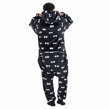 Load image into Gallery viewer, Snuggs Blanket Onesie Black Eyes
