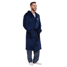 Load image into Gallery viewer, Snuggs Blanket Robe Dark Blue
