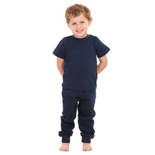 Load image into Gallery viewer, Boys summer pajama set Dark Blue t-shirt + Pants
