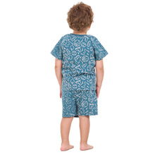 Load image into Gallery viewer, Boys summer pajama set Sports t-shirt + shorts
