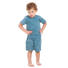 Load image into Gallery viewer, Boys summer pajama set Sports t-shirt + shorts
