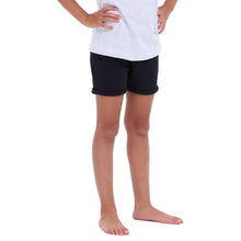 Load image into Gallery viewer, Girls summer Black Shorts
