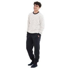 Load image into Gallery viewer, Men Winter Pajama Set Colorful Scatters Sweatshirt + Dark blue Pants
