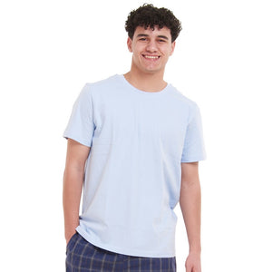 Men Light blue T-shirt