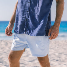 Load image into Gallery viewer, Men summer swimwear Light blue
