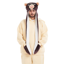 Load image into Gallery viewer, Snuggs Fun animal hat Monkey
