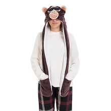 Load image into Gallery viewer, Snuggs Fun animal hat Monkey
