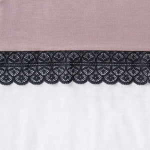 Women summer Cafe Lace Night shirt