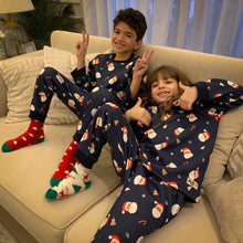 Load image into Gallery viewer, Kids unisex Winter pajama set Top + Pants
