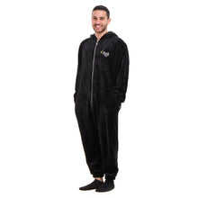 Load image into Gallery viewer, Snuggs Blanket Onesie Black فانوس رمضان

