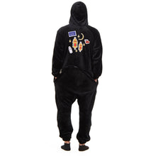 Load image into Gallery viewer, Snuggs Blanket Onesie Black فانوس رمضان
