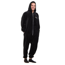 Load image into Gallery viewer, Snuggs Blanket Onesie Black فانوس رمضان

