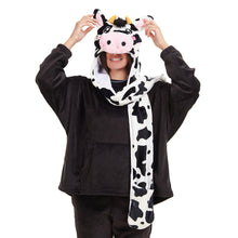 Load image into Gallery viewer, Snuggs Animal Fun hat Cow
