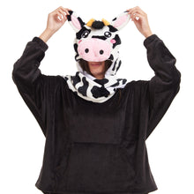 Load image into Gallery viewer, Snuggs Animal Fun hat Cow
