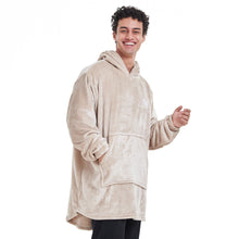 Load image into Gallery viewer, Snuggs Blanket Hoodie Beige
