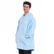 Load image into Gallery viewer, Snuggs Blanket Hoodie Light Blue
