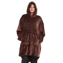 Load image into Gallery viewer, Snuggs Blanket Hoodie Brown
