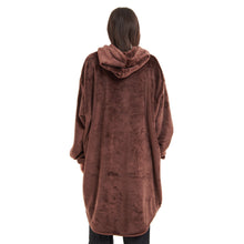 Load image into Gallery viewer, Snuggs Blanket Hoodie Brown
