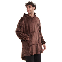 Load image into Gallery viewer, Snuggs Blanket Hoodie Brown
