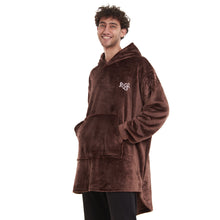 Load image into Gallery viewer, Snuggs Blanket Hoodie Brown
