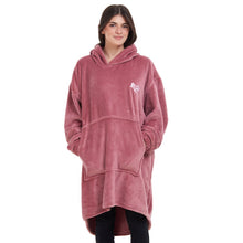 Load image into Gallery viewer, Snuggs Blanket Hoodie Dark Cashmere
