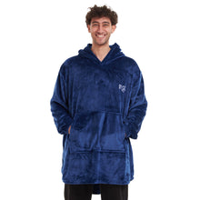 Load image into Gallery viewer, Snuggs Blanket Hoodie Dark Blue
