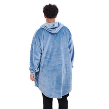 Load image into Gallery viewer, Snuggs Blanket Hoodie Dusty Blue
