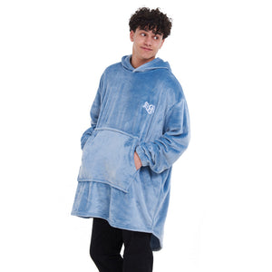 Snuggs Blanket Hoodie Dusty Blue