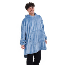 Load image into Gallery viewer, Snuggs Blanket Hoodie Dusty Blue
