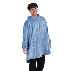 Snuggs Blanket Hoodie Dusty Blue