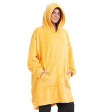 Load image into Gallery viewer, Snuggs Blanket Hoodie Yellow
