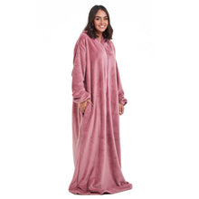 Load image into Gallery viewer, Snuggs Wearable Blanket Monk Cashmere
