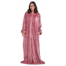 Load image into Gallery viewer, Snuggs Wearable Blanket Monk Cashmere
