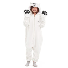 Load image into Gallery viewer, Snuggs Kids Blanket Onesie Polar bear
