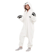 Load image into Gallery viewer, Snuggs Kids Blanket Onesie Polar bear
