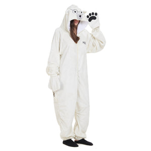 Snuggs Blanket Animal Onesie Polar bear