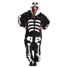 Load image into Gallery viewer, Snuggs Blanket Onesie Skeleton
