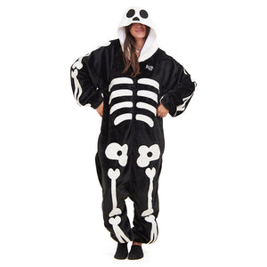 Snuggs Blanket Onesie Skeleton