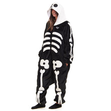 Load image into Gallery viewer, Snuggs Blanket Onesie Skeleton
