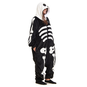 Snuggs Blanket Onesie Skeleton