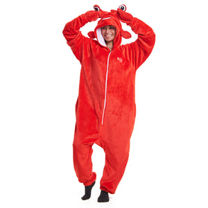 Snuggs Blanket Animal Onesie Lobster Onesie