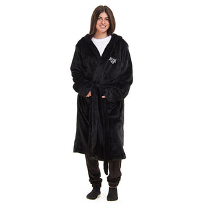 Snuggs Blanket Robe Black